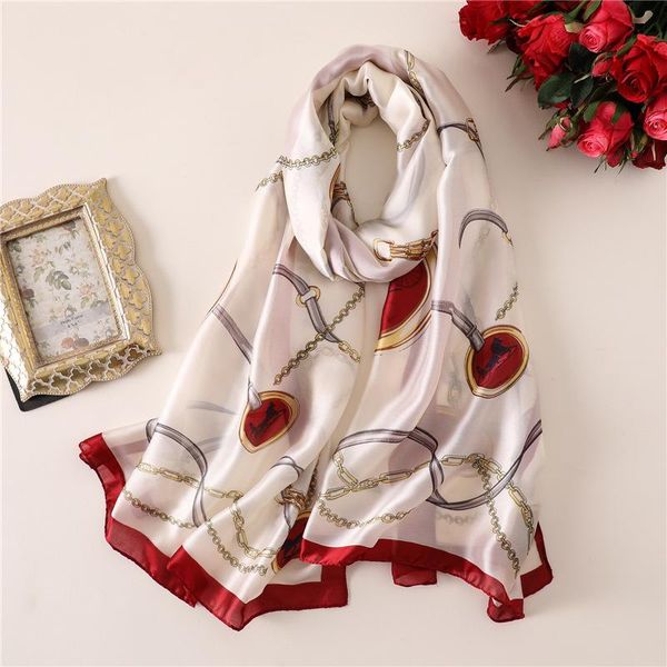 luxury 2020 women scarf designer brand silk scarves lady pashmina shawls and wraps print soft thin sunscreen foulard hijabs sqccrz, Blue;gray
luxury 2020 women scarf designer brand silk scarves lady pashmina shawls and wraps print soft thin sunscreen foulard hijabs sqccrz, Blue;gray