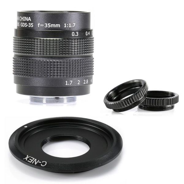 other cctv cameras professional 35mm f/1.7 lens c mount adapter + 2 macro ring for sony camera
other cctv cameras professional 35mm f/1.7 lens c mount adapter + 2 macro ring for sony camera