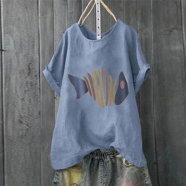 plus size new fashion women casual cotton linen print t shirt 2020 summer short sleeve o neck print t shirt wholesale, White
plus size new fashion women casual cotton linen print t shirt 2020 summer short sleeve o neck print t shirt wholesale, White
