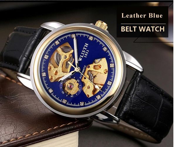 fashion dropshipping men's mechanical watches brand skeleton wrist watch self winding automatic watch men relogio masculino, Slivery;brown
fashion dropshipping men's mechanical watches brand skeleton wrist watch self winding automatic watch men relogio masculino, Slivery;brown