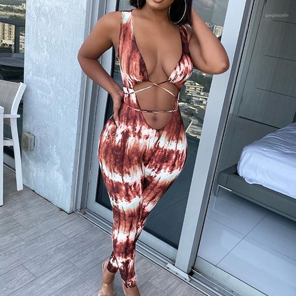 jumpsuit for women strap low-cut halter rompers womens streetwear new tie-dye print jumpsuits summer 20201, Black;white
jumpsuit for women strap low-cut halter rompers womens streetwear new tie-dye print jumpsuits summer 20201, Black;white