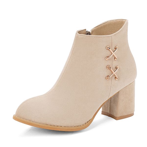 2021 the new party style round toe ankle fashion metal decoration black zipper with high heels robust riding boots women's shoes pbh0
2021 the new party style round toe ankle fashion metal decoration black zipper with high heels robust riding boots women's shoes pbh0