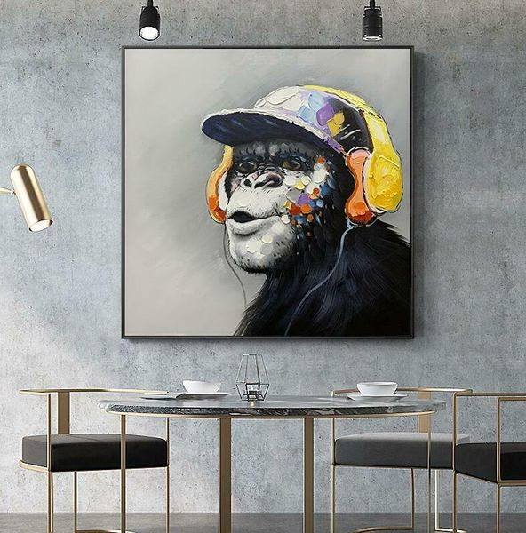 lovely animal music monkey framed & unframed home decor handcrafts /hd print oil painting on canvas wall art canvas pictures -d2017-4
lovely animal music monkey framed & unframed home decor handcrafts /hd print oil painting on canvas wall art canvas pictures -d2017-4