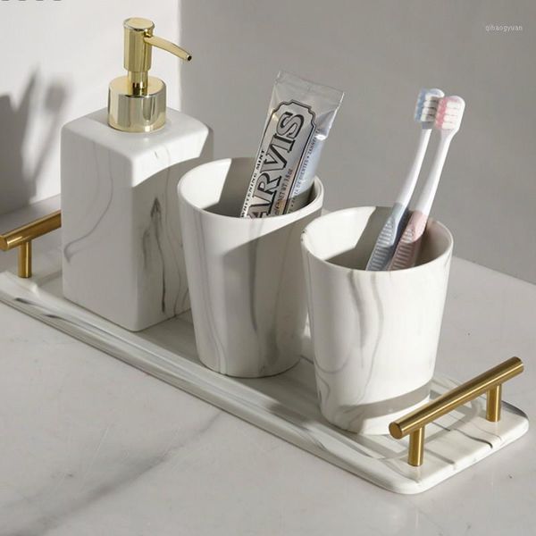 nordic light luxury marble pattern bathroom wash set creative ceramic toothbrush cup mouthwash cup set wj0225331
nordic light luxury marble pattern bathroom wash set creative ceramic toothbrush cup mouthwash cup set wj0225331