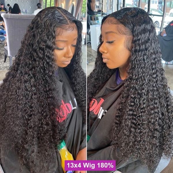 30 40 inch 360 13x6 frontal wigs deep wave lace wigs 5x5 lace closure loose water wave curly lace front human hair wig for womenfactory dire, Black
30 40 inch 360 13x6 frontal wigs deep wave lace wigs 5x5 lace closure loose water wave curly lace front human hair wig for womenfactory dire, Black