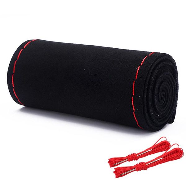 car steering wheel cover 38cm suede diy braid needles and thread auto anti-slip breathable soft car-styling interior accessories
car steering wheel cover 38cm suede diy braid needles and thread auto anti-slip breathable soft car-styling interior accessories