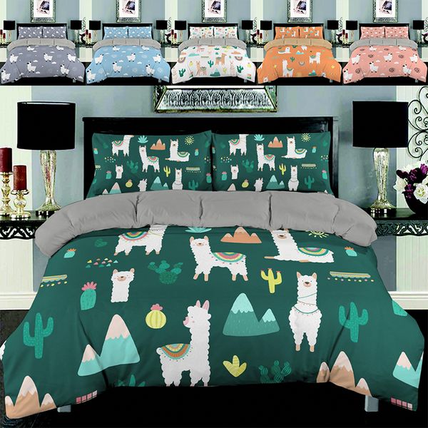zeimon 3d colorful alpaca bedding set queen size lovely duvet cover cactus bed set bedclothes 2/3pcs bedspread for kid
zeimon 3d colorful alpaca bedding set queen size lovely duvet cover cactus bed set bedclothes 2/3pcs bedspread for kid