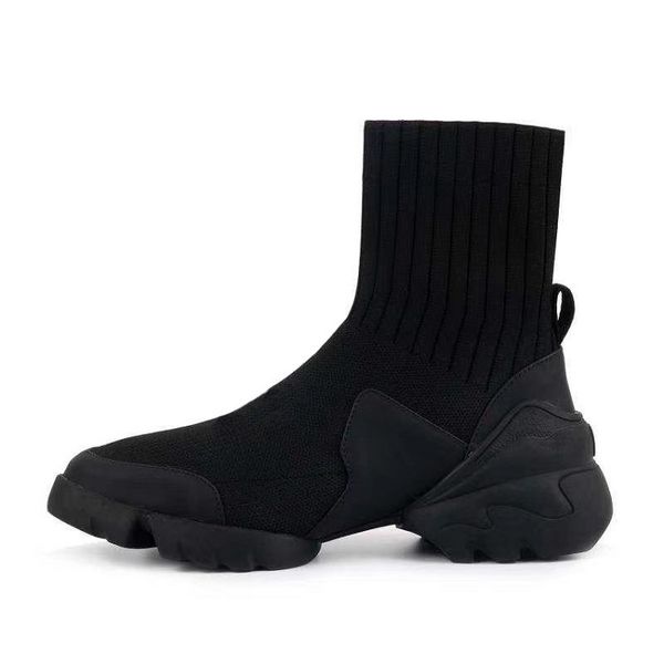 fashionl women boots woman shoes in autumn and winter knitted elastic boots thick heel socks boots martin boot 35-40 di210 03, Black
fashionl women boots woman shoes in autumn and winter knitted elastic boots thick heel socks boots martin boot 35-40 di210 03, Black