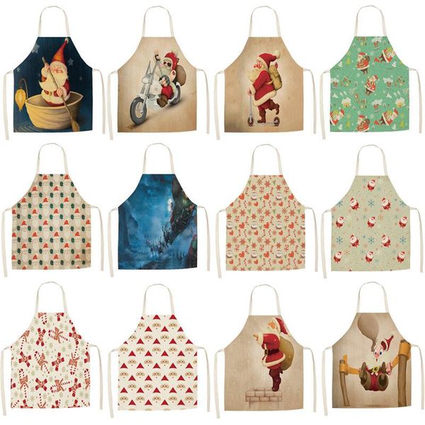 1pcs christmas santa claus printed cleaning aprons home cooking kitchen apron cook wear cotton linen bibs 53*65cm cm1010
1pcs christmas santa claus printed cleaning aprons home cooking kitchen apron cook wear cotton linen bibs 53*65cm cm1010