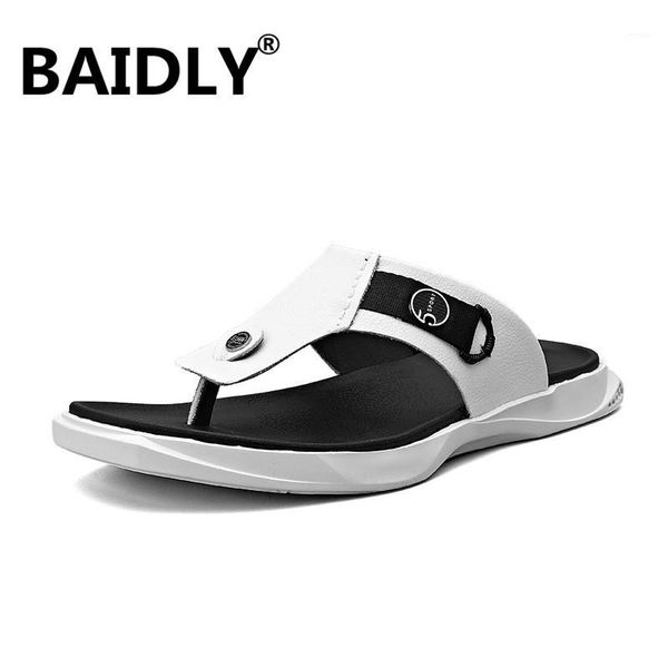 slippers genuine leather shoes men fashion flip flops trendy anti-slip cow men's casual classic massage beach slippers1, Black
slippers genuine leather shoes men fashion flip flops trendy anti-slip cow men's casual classic massage beach slippers1, Black