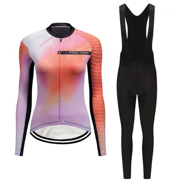 pro cycling clothing women bib set 2020 autumn long sleeve bike jersey mallot mtb female bicycle clothes sport suit uniform kit1, Black;blue
pro cycling clothing women bib set 2020 autumn long sleeve bike jersey mallot mtb female bicycle clothes sport suit uniform kit1, Black;blue