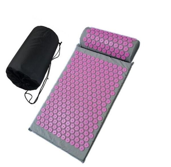 yoga mats massager cushions acupressure pillow relieve back pain spike mat head neck foot anti-stress needle
yoga mats massager cushions acupressure pillow relieve back pain spike mat head neck foot anti-stress needle