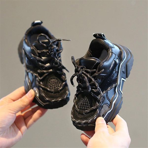 dimi 2020 autumn boys girls sport shoes fashion casual breathable kid running shoes genuine leather soft bottom children sneaker sqcgtf, Black
dimi 2020 autumn boys girls sport shoes fashion casual breathable kid running shoes genuine leather soft bottom children sneaker sqcgtf, Black