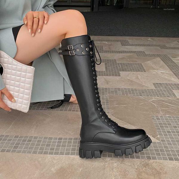 fashion black knee high boots genuine leather female comfortable thick heels platform winter party prom shoes woman1
fashion black knee high boots genuine leather female comfortable thick heels platform winter party prom shoes woman1