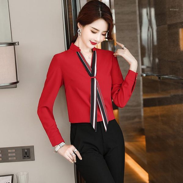 spring fall styles blouses shirts for women business work wear blusas ladies blouse shirt female clothes elegant red1, White
spring fall styles blouses shirts for women business work wear blusas ladies blouse shirt female clothes elegant red1, White