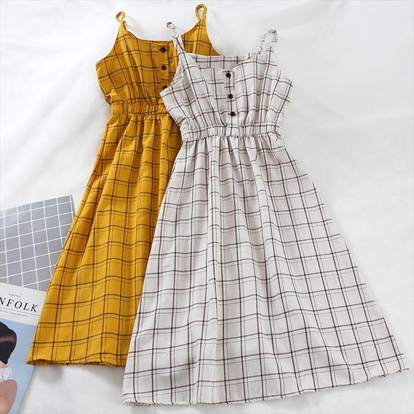 pin up plaid dress vinatge korean sundress autumn beach dress women spaghetti strap dresses woman party night 2020 clothes, Black;gray
pin up plaid dress vinatge korean sundress autumn beach dress women spaghetti strap dresses woman party night 2020 clothes, Black;gray