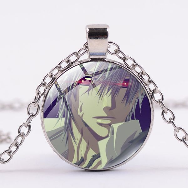 vampire knight art painting necklace cartoon vampire knight pendant glass cabochon chain necklaces girl party accessories, Silver
vampire knight art painting necklace cartoon vampire knight pendant glass cabochon chain necklaces girl party accessories, Silver