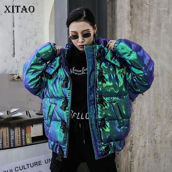 xitao women fashion pocket parka 2019 winter full sleeve hooded collar elegant small fresh loose minority casual coat xj27771, Black
xitao women fashion pocket parka 2019 winter full sleeve hooded collar elegant small fresh loose minority casual coat xj27771, Black