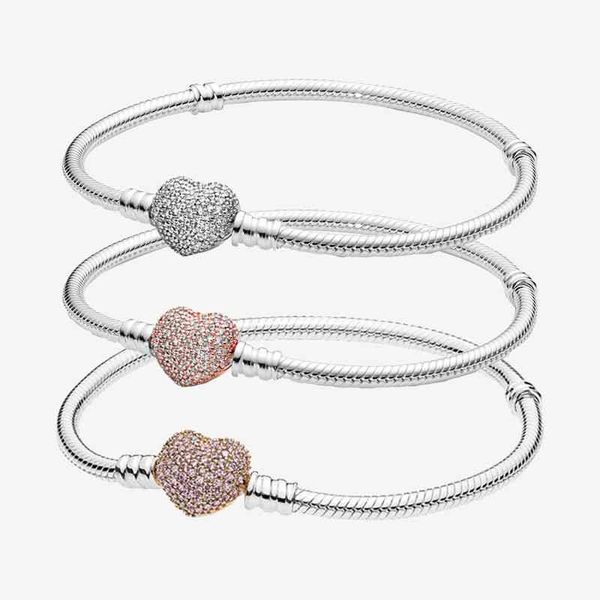 authentic s925 sterling silver moments bright love cz snake bone bracelet suitable for women diy jewelry original charm, Golden;silver
authentic s925 sterling silver moments bright love cz snake bone bracelet suitable for women diy jewelry original charm, Golden;silver