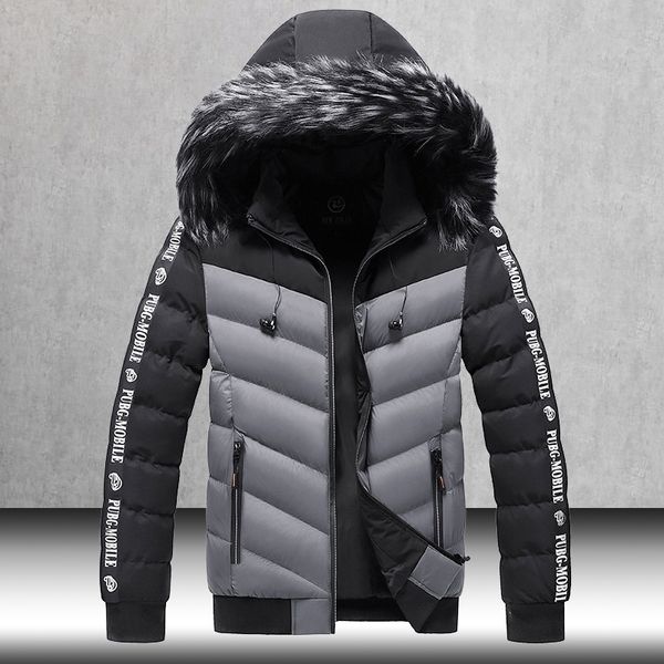 winter jacket men fur collar hooded thick warm cotton outwear man patchwork parka and coats windbreaker parkas male m-5xl 201119, Black
winter jacket men fur collar hooded thick warm cotton outwear man patchwork parka and coats windbreaker parkas male m-5xl 201119, Black