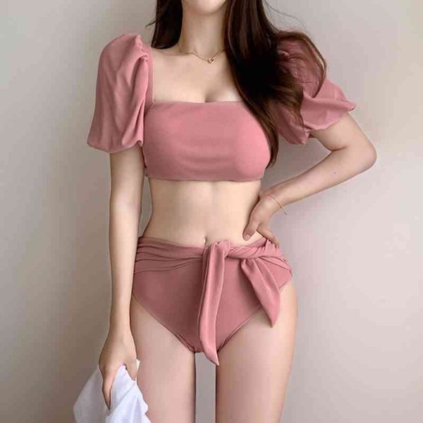 Korean Style High Waist Bikini Set Women Swimwear Biquini Suit Two Pieces Swimwear Print Swimsuit High Quality Beach Suit, White;black
Korean Style High Waist Bikini Set Women Swimwear Biquini Suit Two Pieces Swimwear Print Swimsuit High Quality Beach Suit, White;black