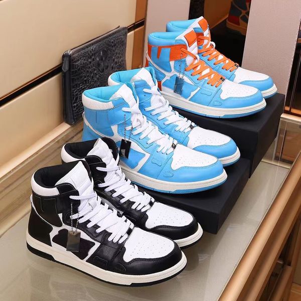 2022 designer sneakers skel-hi shoes bones applique upper sneaker multicolor high low-trainers men women shoe with box, Black
2022 designer sneakers skel-hi shoes bones applique upper sneaker multicolor high low-trainers men women shoe with box, Black