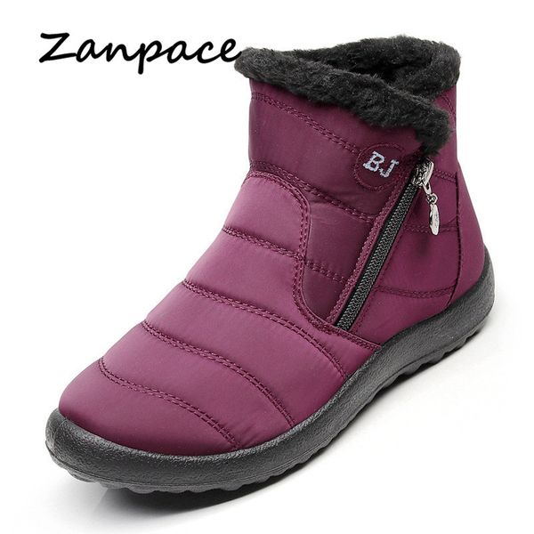 zanpace winter boots waterproof keep warm snow boots home outdoor cotton fur women shoes color ladies ankle size 35-43, Black
zanpace winter boots waterproof keep warm snow boots home outdoor cotton fur women shoes color ladies ankle size 35-43, Black