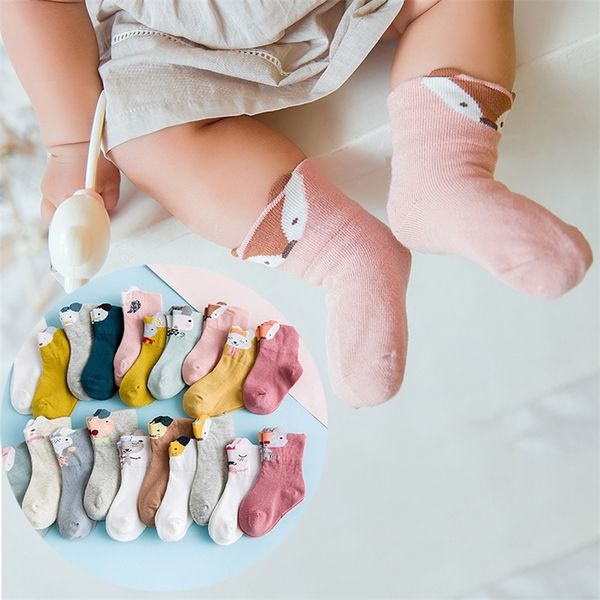 5 pairs/lot 0 to 4 years four seasons cartoon socks baby girl animal ear cotton kids socks on the boy boneless suture short sock lj200828, Pink;yellow
5 pairs/lot 0 to 4 years four seasons cartoon socks baby girl animal ear cotton kids socks on the boy boneless suture short sock lj200828, Pink;yellow