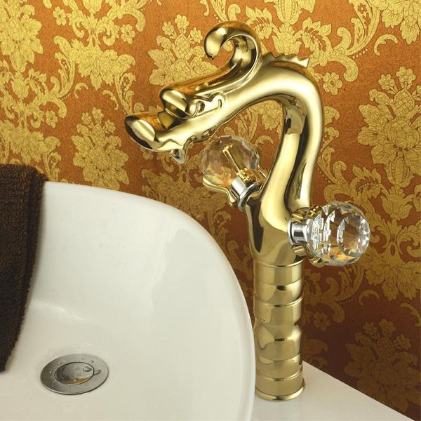 deck mounted brass material of animal dragon artistic mixer
deck mounted brass material of animal dragon artistic mixer