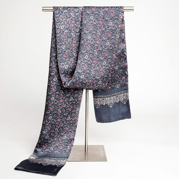 dankeyisi double layer men silk scarf business pure silk male long scarves neck warmer scarf silk bufandas bandana neckerchief 201021, Blue;gray
dankeyisi double layer men silk scarf business pure silk male long scarves neck warmer scarf silk bufandas bandana neckerchief 201021, Blue;gray