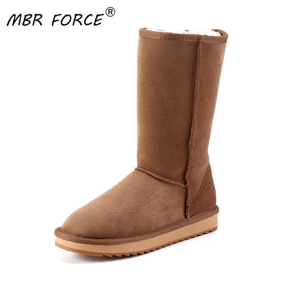 mbr force classic knee high sheepskin suede leather wool fur shearling lined winter boots for women snow boots shoes size 34-44 1026, Black
mbr force classic knee high sheepskin suede leather wool fur shearling lined winter boots for women snow boots shoes size 34-44 1026, Black