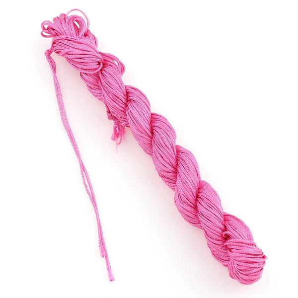 20m braided macrame silk chinese knot satin nylon cord polyester rope for diy jewelry necklace making beading thread string 1mm h wmtvdh
20m braided macrame silk chinese knot satin nylon cord polyester rope for diy jewelry necklace making beading thread string 1mm h wmtvdh