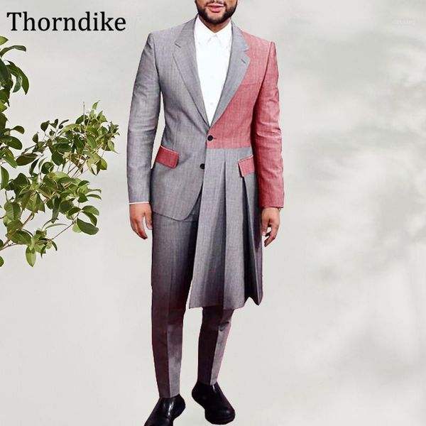 men's suits & blazers thorndike 2021 designers fashion slim fit prom wedding for men custom made notched lapel groom tuxedo jacket pant, White;black
men's suits & blazers thorndike 2021 designers fashion slim fit prom wedding for men custom made notched lapel groom tuxedo jacket pant, White;black