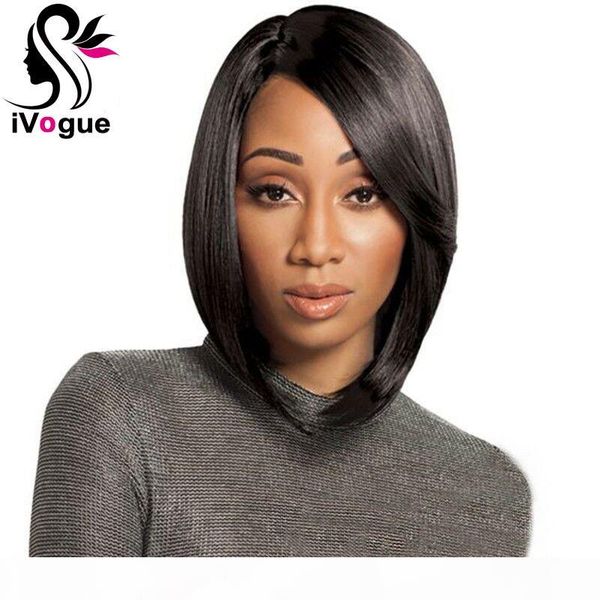 brazilian virgin hair bob wig human hair full lace wig short silky straight remy hair glueless lace front wigs with side bangs, Black;brown
brazilian virgin hair bob wig human hair full lace wig short silky straight remy hair glueless lace front wigs with side bangs, Black;brown
