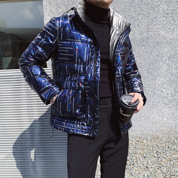 2020 blue men parka men's bright fashion printed duck down kurtka zimowa jacket p584, Black
2020 blue men parka men's bright fashion printed duck down kurtka zimowa jacket p584, Black