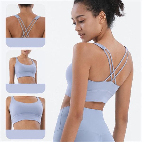 women gather yoga vest fashion trend cross back sports sling vest skinny short female new slim fitness running underwear shockproof bra, White
women gather yoga vest fashion trend cross back sports sling vest skinny short female new slim fitness running underwear shockproof bra, White