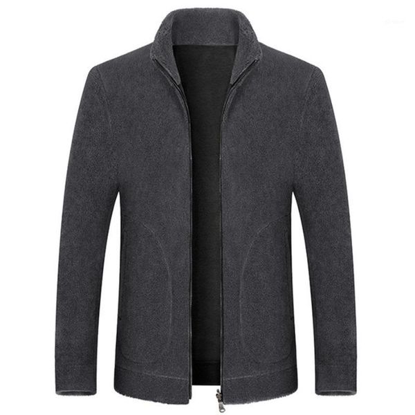 new fall winter particle sheep shearing young men's thickened stand-collar wool coat fur men's jacket1, Black
new fall winter particle sheep shearing young men's thickened stand-collar wool coat fur men's jacket1, Black