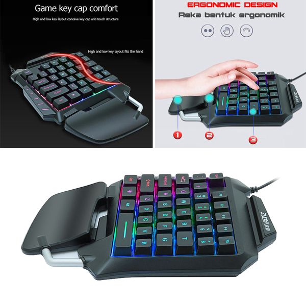 gaming keyboard, one-hand small gaming keyboard with hand palm rest 35 keys rgb gaming keyboard colorful backlight for gamers
gaming keyboard, one-hand small gaming keyboard with hand palm rest 35 keys rgb gaming keyboard colorful backlight for gamers