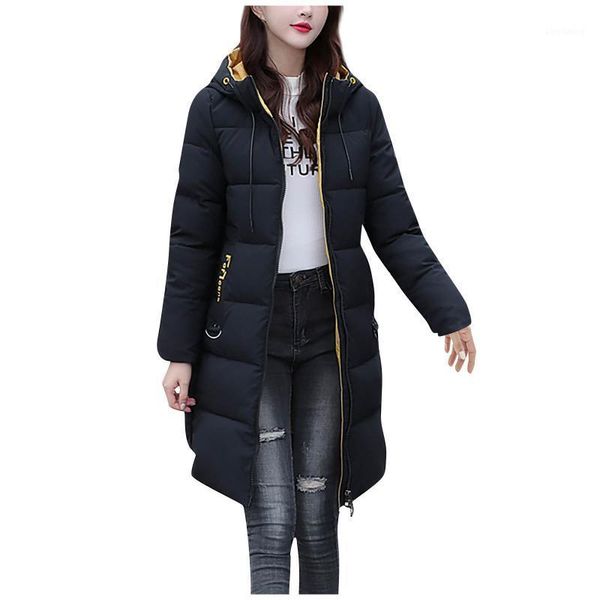 women fashion long sleeve solid color hooded long down cotton jacket coat jackets for women jacket jackets 20201, Black;brown
women fashion long sleeve solid color hooded long down cotton jacket coat jackets for women jacket jackets 20201, Black;brown