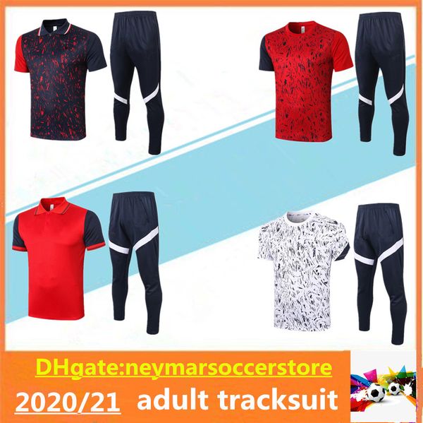 20 21 soccer sleeve tracksuit survêtement 2020 2021 polo sportswear short maillot de football training suit, Black 
20 21 soccer sleeve tracksuit survêtement 2020 2021 polo sportswear short maillot de football training suit, Black