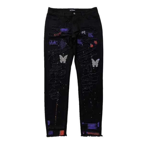 черные джинсы slim fit краска байкер осень мужчины streetwear dongguan_ss, Blue
черные джинсы slim fit краска байкер осень мужчины streetwear dongguan_ss, Blue
