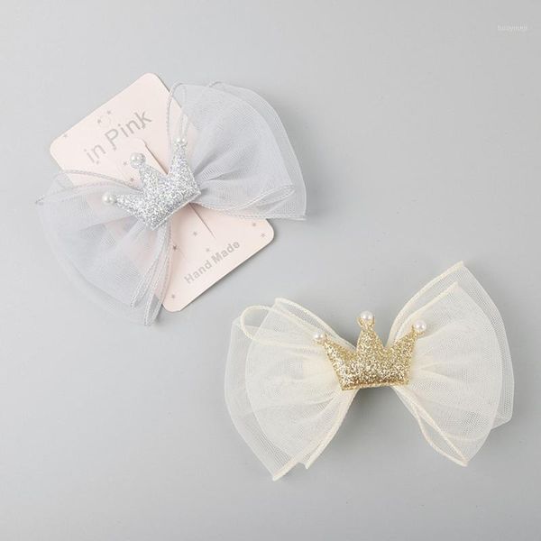 hair accessories fashionable girl princess gauze crown hairpins cute barrettes headdress1, Slivery;white
hair accessories fashionable girl princess gauze crown hairpins cute barrettes headdress1, Slivery;white