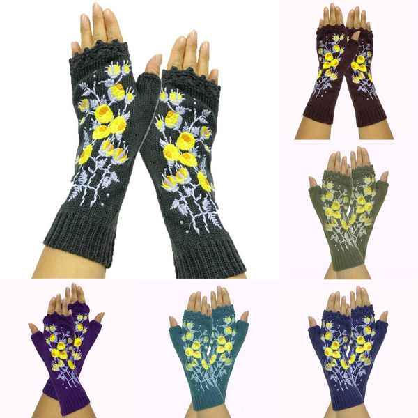 autumn winter casual floral pattern embroidery knitted sweet gloves women keep warm casual vintage, Blue;gray
autumn winter casual floral pattern embroidery knitted sweet gloves women keep warm casual vintage, Blue;gray
