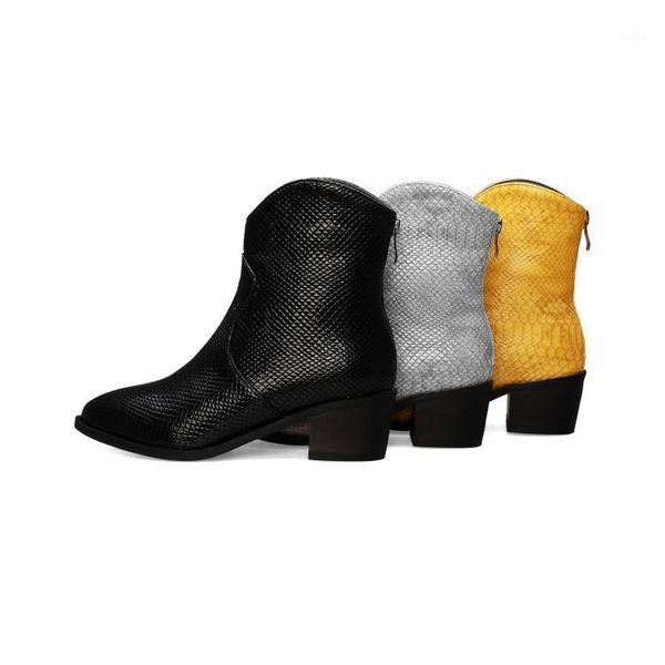 shoes lady boots boots-women snake print round toe zipper luxury designer winter footwear 2020 fashion mid-calf low rubber1, Black
shoes lady boots boots-women snake print round toe zipper luxury designer winter footwear 2020 fashion mid-calf low rubber1, Black