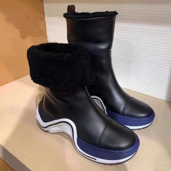 real leather обжим snow boots lady клинья коренастых кроссовки зимних теплая загрузочный женщина скольжение на кроссплатформенном новый bota, Black
real leather обжим snow boots lady клинья коренастых кроссовки зимних теплая загрузочный женщина скольжение на кроссплатформенном новый bota, Black