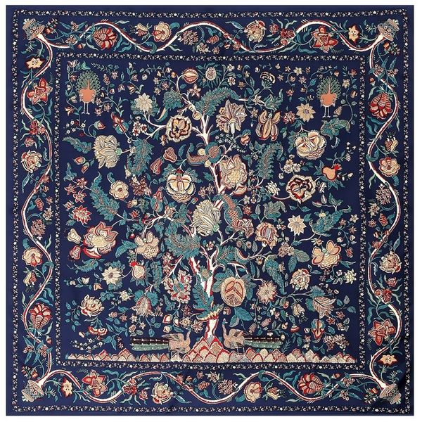 100% silk scarf women large shawls desire tree print stoles square bandana luxury kerchief scarf female foulards 130cm 201224, Blue;gray
100% silk scarf women large shawls desire tree print stoles square bandana luxury kerchief scarf female foulards 130cm 201224, Blue;gray