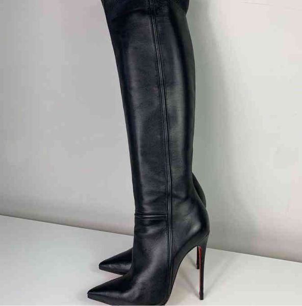 women boots tall fashion high red bottom boot over-knee karialta calfskin with belt buckle low heels black suede
women boots tall fashion high red bottom boot over-knee karialta calfskin with belt buckle low heels black suede