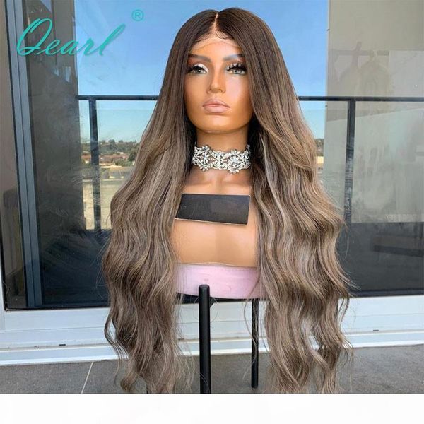 13x6 human hair lace front wig brown grey blonde highlights color body wave wigs remy hair 150% 180% preplucked qearl, Black;brown
13x6 human hair lace front wig brown grey blonde highlights color body wave wigs remy hair 150% 180% preplucked qearl, Black;brown