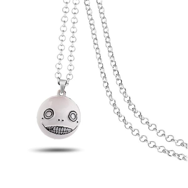 nier automata necklace metal ball robot 2b emil no2 type b pendant fashion link chain necklaces charm gifts game jewelry, Silver
nier automata necklace metal ball robot 2b emil no2 type b pendant fashion link chain necklaces charm gifts game jewelry, Silver