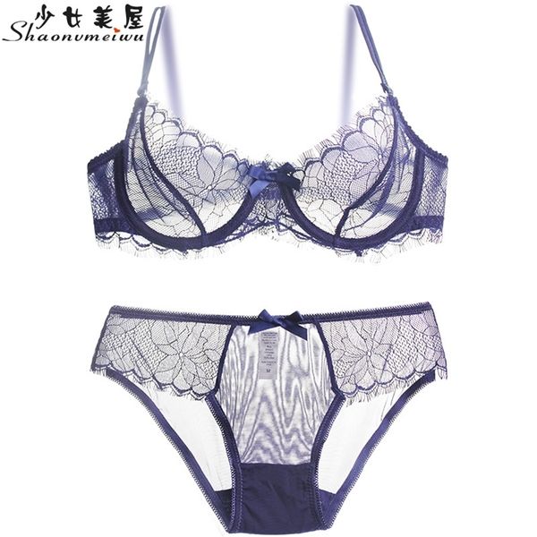 shaonvmeiwu ultra-thin eyelash transparent underwear set temptation nightclub lace mesh see-through non-sponge bra women lj201211, Red;black
shaonvmeiwu ultra-thin eyelash transparent underwear set temptation nightclub lace mesh see-through non-sponge bra women lj201211, Red;black